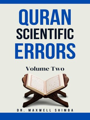 cover image of Quran Scientific Errors